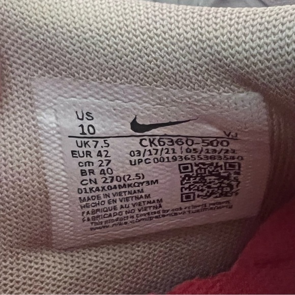 Nike Women’s RENEW RUN Running Shoes Violet/Frost/Black Size 10 CK6360-001 - Picture 12 of 12